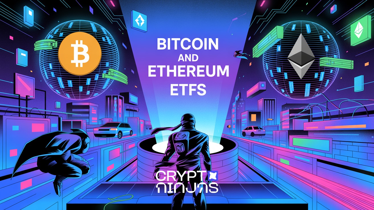 1 Million Pulled from Bitcoin, Ethereum ETFs as Inflation Spikes Under Trump Tariffs
