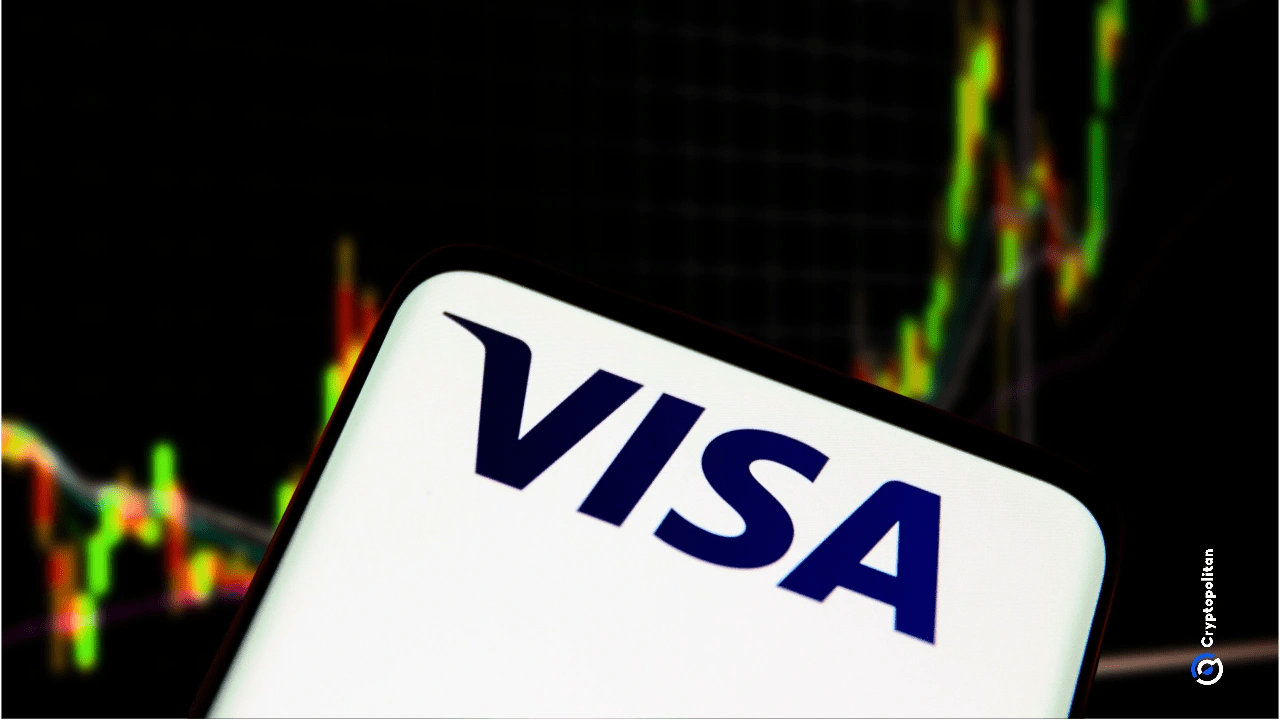 Visa Q1 earnings rises by 14% YoY to ~$3.14, with revenue up 12% to ~$10.7 billion