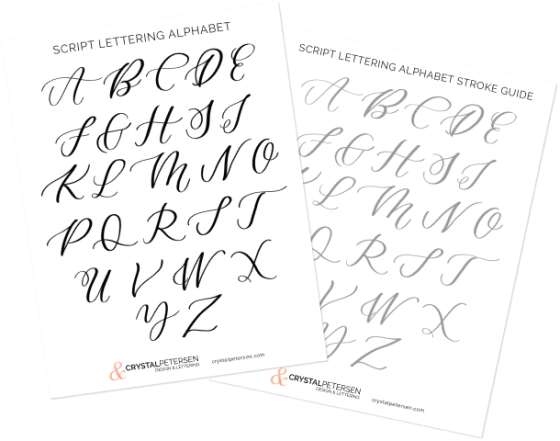 How to Create an Offset Stroke Lettering Style in Procreate • Crystal ...