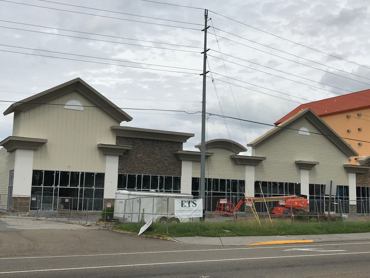 Building construction project