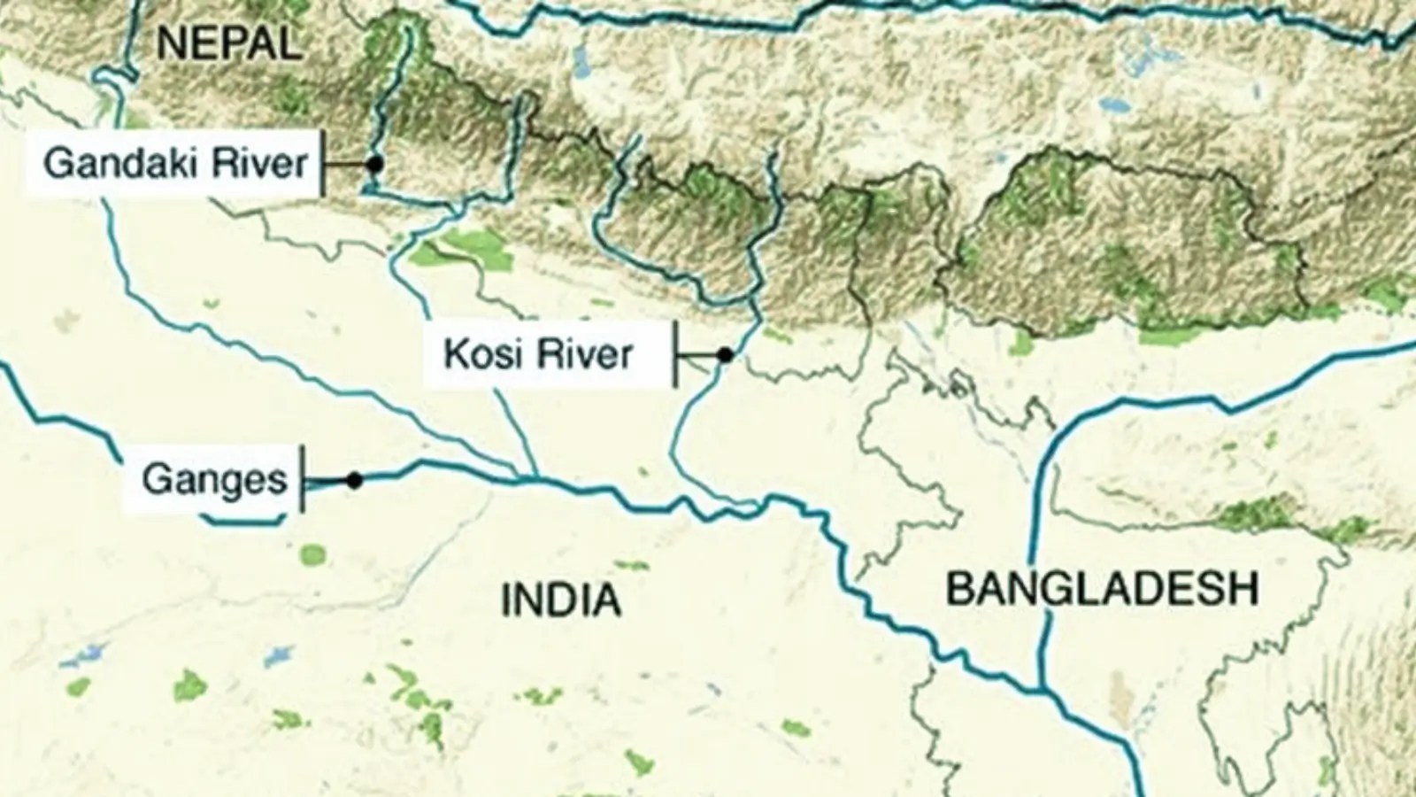 Gomti River Origin Map Tributaries Length Confluence Kosi River.webp