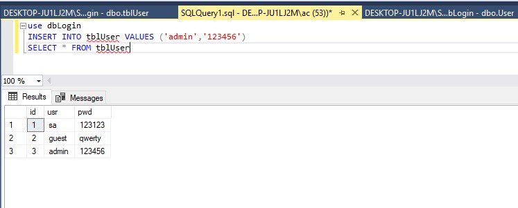 Create Simple Login Form in C# With Sql Server Database – Programming ...