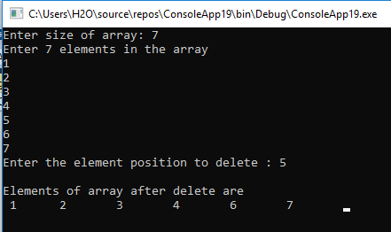 C# Array Exercises – Programming, Pseudocode Example, C# Programming ...