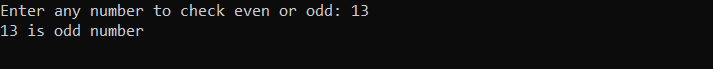 Check Even or Odd Number Using switch case in C# – Programming ...