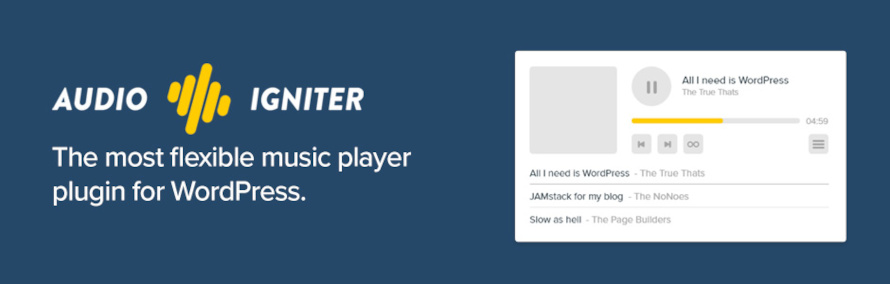 Audioigniter pro is the last wordpress audio player plugin you'll need. The 6 Best Audio Player Wordpress Plugins For The Block Editor Cssigniter