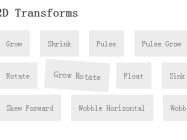 Creating Hover Effects with CSS3 Animations - hover.css
