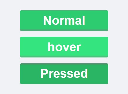 Flat Styled Buttons with CSS3