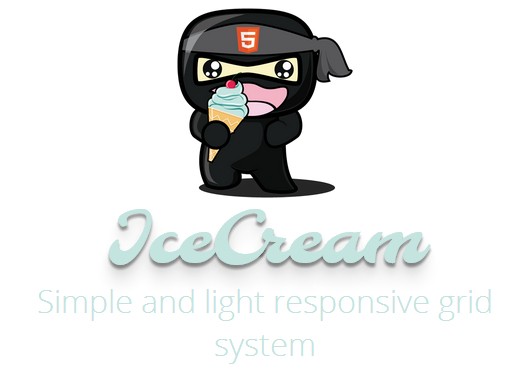 Simple and Lightweight Responsive Grid System – IceCream