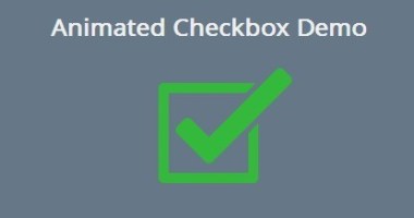 Animated Checkbox with CSS3 Powered Animation