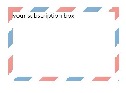 Creating Seamless Airmail Strips with Pure CSS