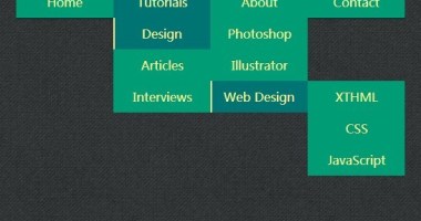 Animated Dropdown Navigation with CSS3 Transitions