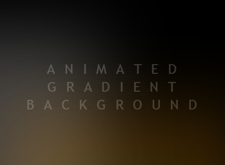 Animated Gradient Background with Pure CSS