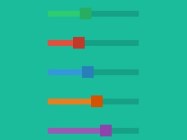 Simple Flat Html5 and CSS3 Range Slider