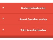 Smooth Responsive Accordion Widget With JS and CSS3