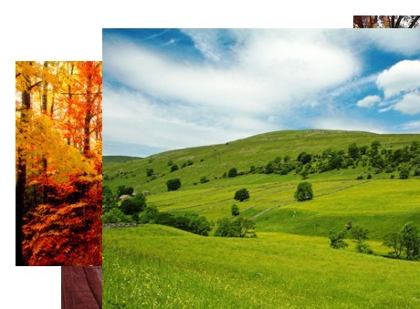 Pure CSS Gallery with Image Rotate/Expand Effects
