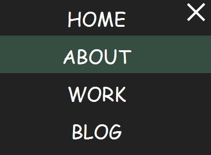 Fullscreen Responsive Toggle Menu with Pure JavaScript