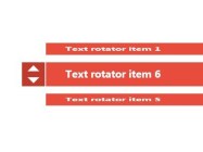 Pure CSS CSS3 Text Rotator