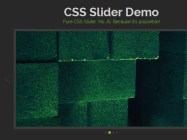 Pure CSS Content Carousel with Arrows & Bullets Navigation