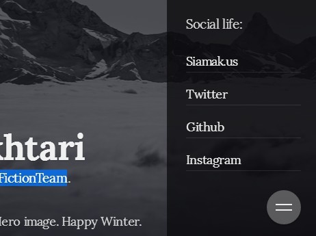 Stylish Off-canvas Side Menu with JS and CSS
