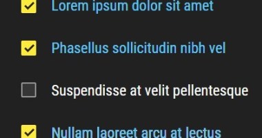 Animated Checkbox & Labels with Pure CSS CSS3