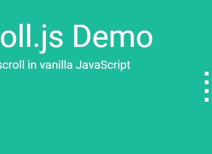 Basic One Page Scroll In Vanilla JavaScript – LeScroll