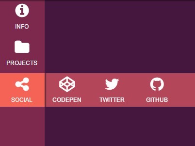 Pure CSS/CSS3 Fly-out Drawer Menu