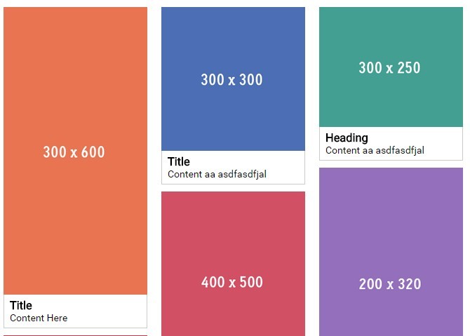Pinterest-like Responsive Fluid Grid Layout with Pure JavaScript