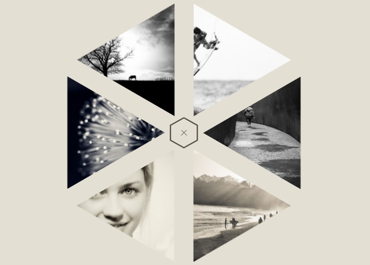 Animated Hexagon Menu with JavaScript, SVG and CSS3