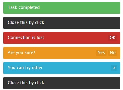 Creating CSS3 Animated Notifications with JavaScript – Messg.js