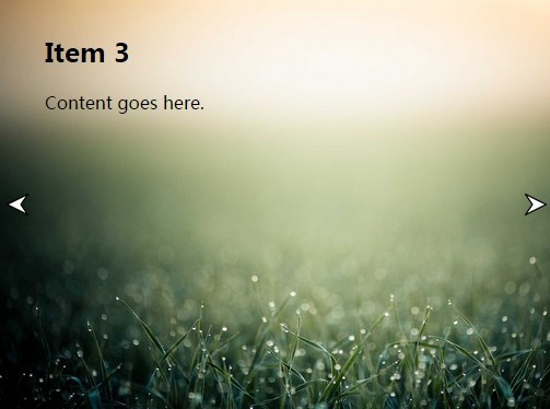Pure Html / CSS Responsive Carousel – Cari