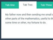 Stylish Tabs Control