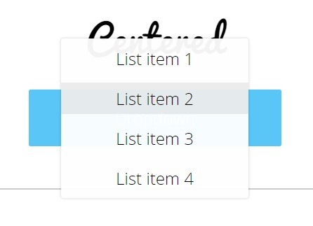 Creating Popup Dropdowns with JavaScript and CSS3