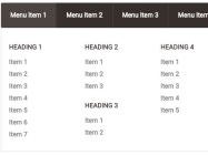 Mega Nav in CSS