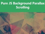Simple Background Parallax Scrolling with Pure JavaScript