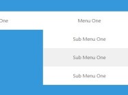 Super Flat Multilevel Dropdown Menu with Pure CSS