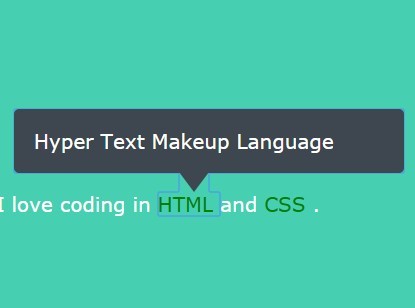 Pure HTML5 / CSS Tooltip Solution