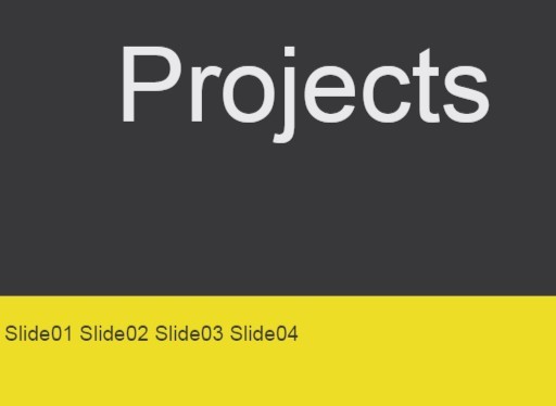 Pure CSS Vertical Page Slider