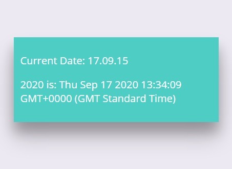 Lightweight JavaScript Library For Displaying Date with Custom Format – lengthy