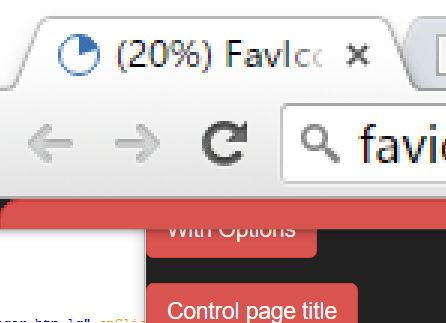 Animated Favicon Progress Bar – FavIconX