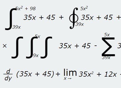 Representing Basic Math and Calculus with HTML & CSS – MathCSS