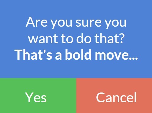 Simple Responsive Alert- and Growl-style Notification Plugin For JavaScript – notie.js