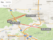 Google Maps Ruler