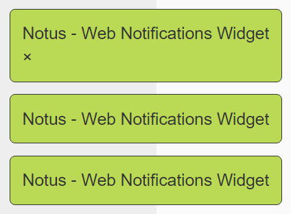 Pure JavaScript Web Notifications Widget – Notus