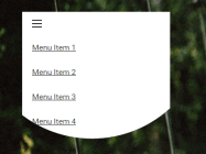 Pure CSS Material Morphing Menu