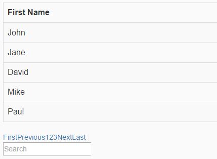 Pure JavaScript Dynamic Data Table – tabled.js