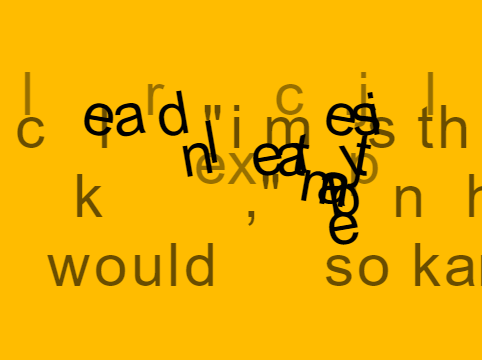 A JavaScript Library To Animate Text On Scroll – Letterdance.js