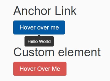 Facebook Style Tooltip JavaScript Library – Tipsy Native