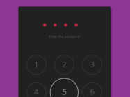 iOS Style Pin Code Validation