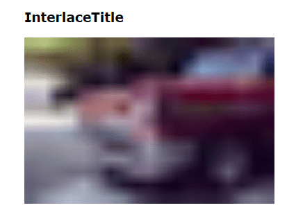 JavaScript Library For Progressive Image Loading Effect – Interlace.js