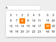Minimal Timer Picker With Pure JavaScript